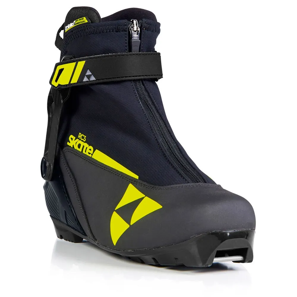 Boty na běžky Fischer RC3 Skate – Black/Yellow, EU 44